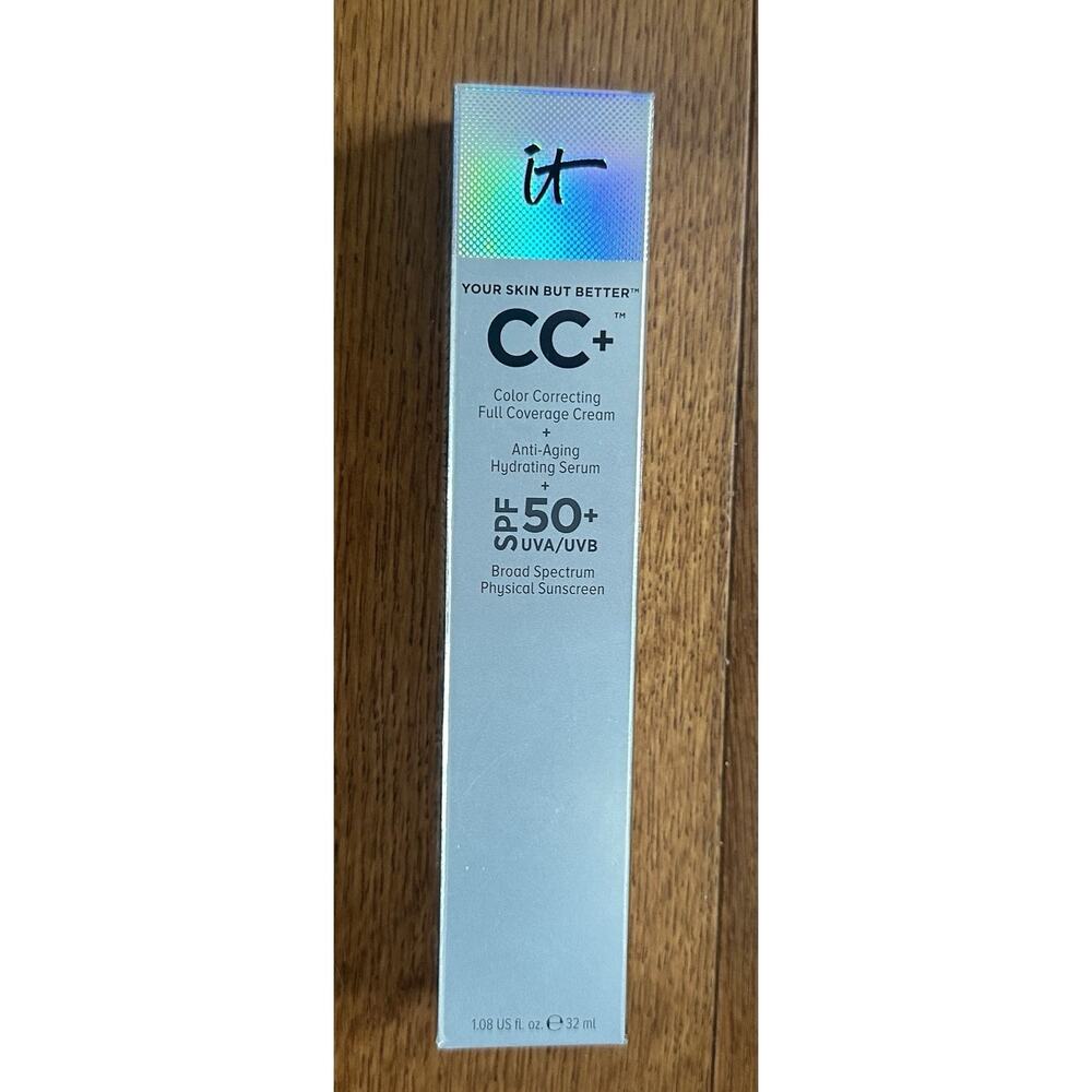 It Cosmetics Skin but Better CC+ Cream SPF50 MEDIUM 1.08 oz Exp 7/21‎ New In Box